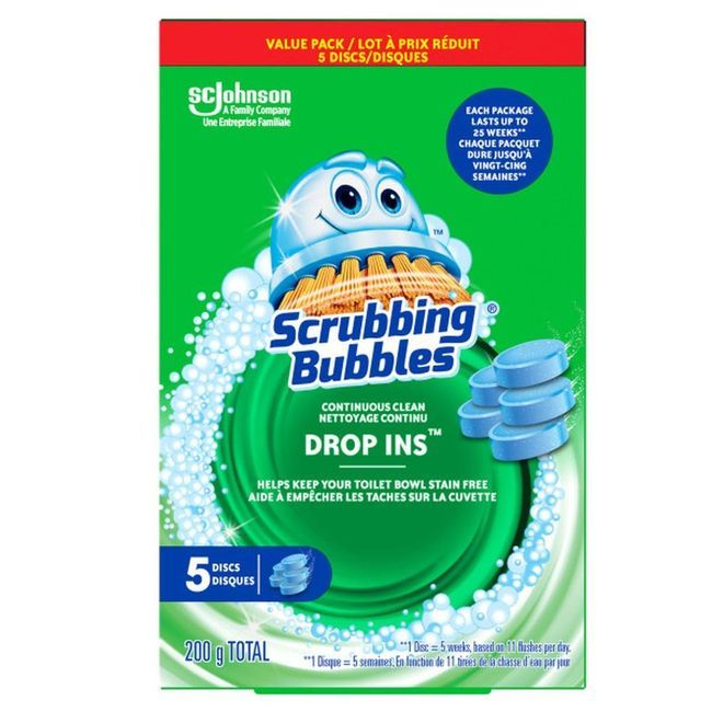 Scrubbing Bubbles Toilet Disc Cleaner, 6 Count