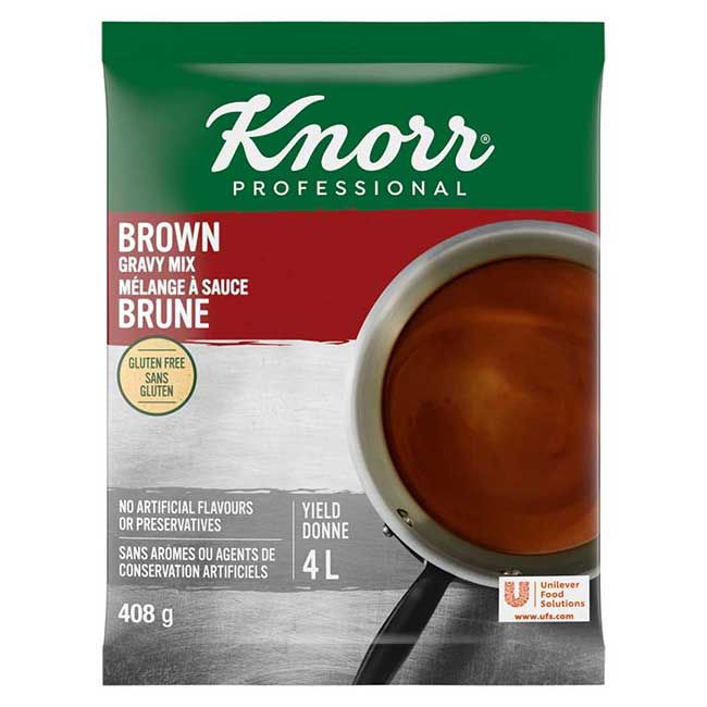 Knorr Professional Gluten Free Instant Brown Gravy Mix, 408 G -- 6 Per Case