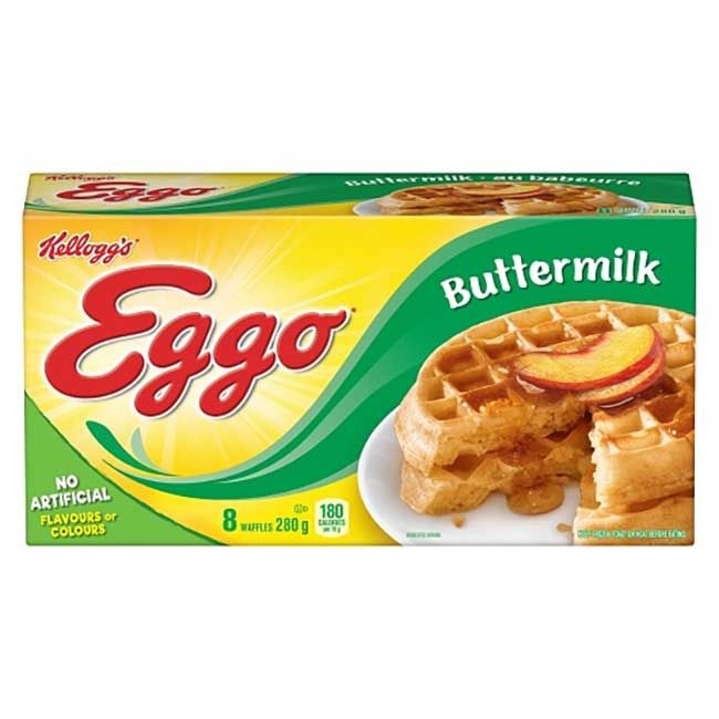 Kellogg's Buttermilk Waffle, 280 G -- 12 Per Case
