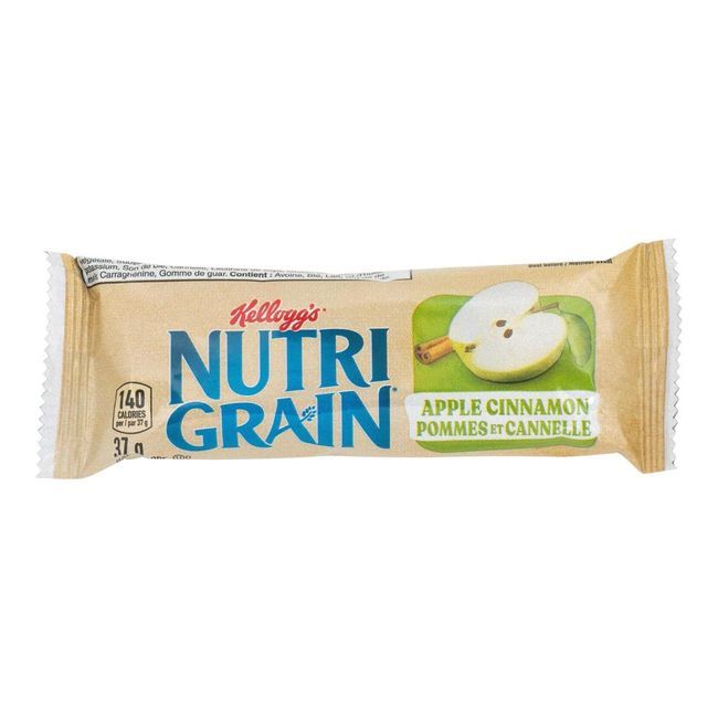Nutri-grain Barre De Céréales Pomme-cannelle, 37 G -- 48 Par Boîte