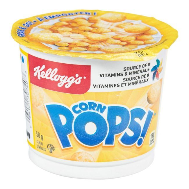 Corn Pops Céréales En Tasse, 50 G -- 48 Par Boîte