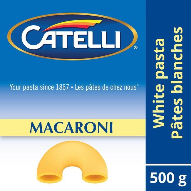 Catelli Pâtes Macaronis Prêtes À L'emploi, 500 G -- 20 Par Boîte