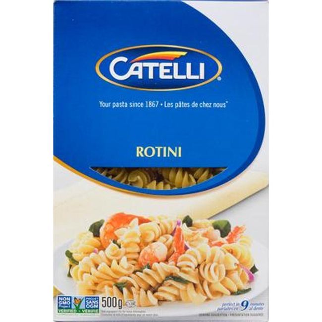 Catelli Pâtes Rotini, 500 G -- 12 Par Caisse