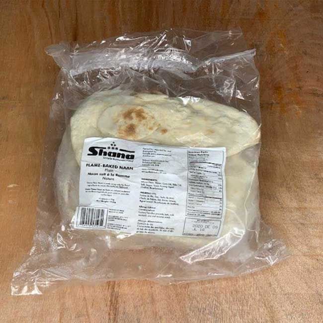 Shana Frozen Foods Naan Nature, 9 Kg
