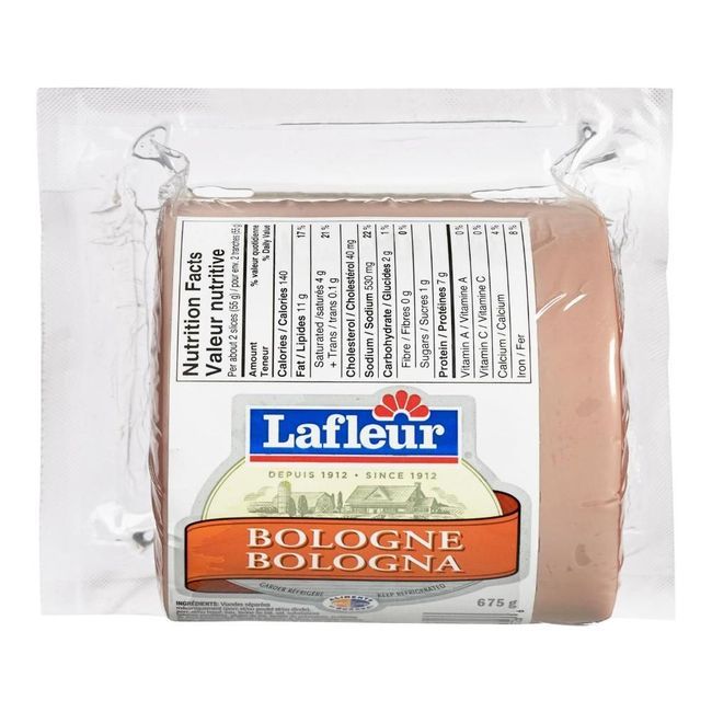 Lafleur Chunk Cotton Bologna, 675 G -- 9 Per Case