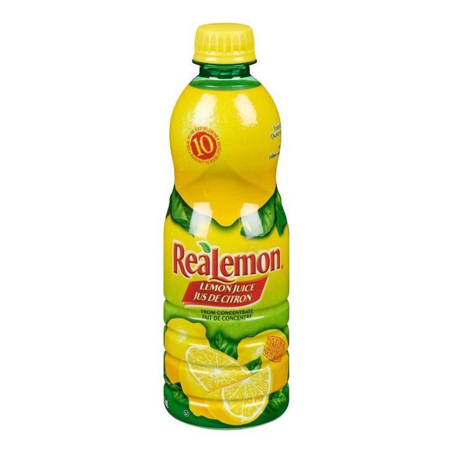 Realemon Lemon Juice, 440 Ml -- 12 Per Case
