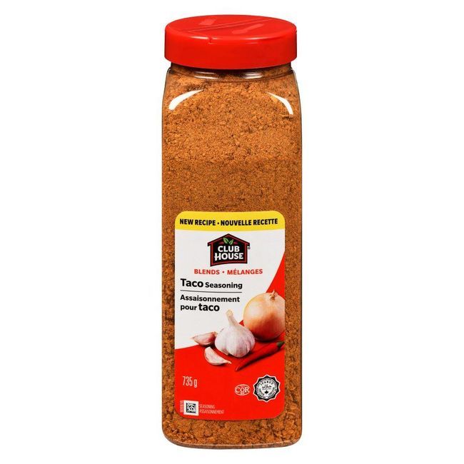 Club House Assaisonnement Pour Tacos, 735 G -- 12 Par Boîte