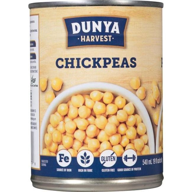 Dunya Pois Chiches, 540 Ml -- 12 Par Boîte
