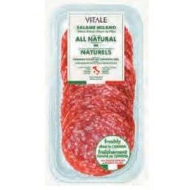 Vitale Natural Milano Salami, 70 G -- 8 Per Case