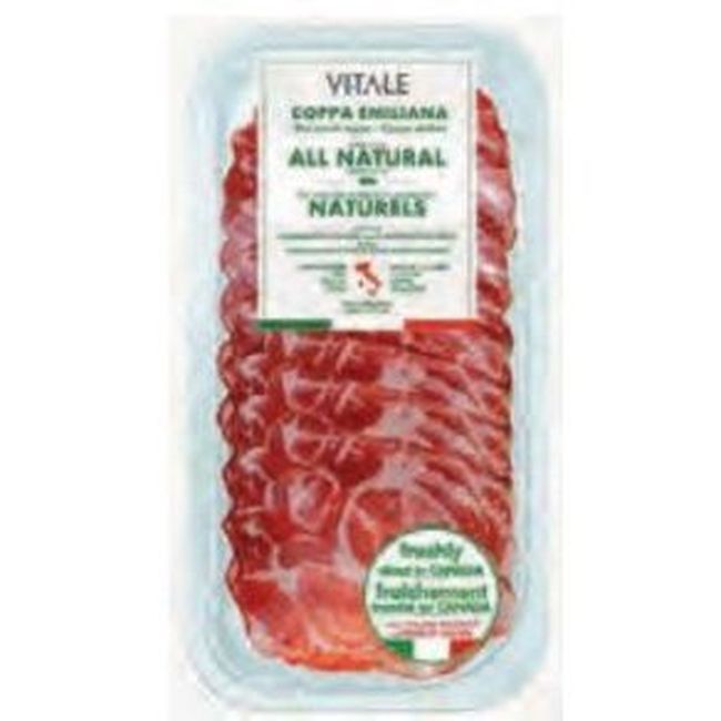 Vitale Natural Abf Coppa Emiliana, 70 G -- 8 Per Case