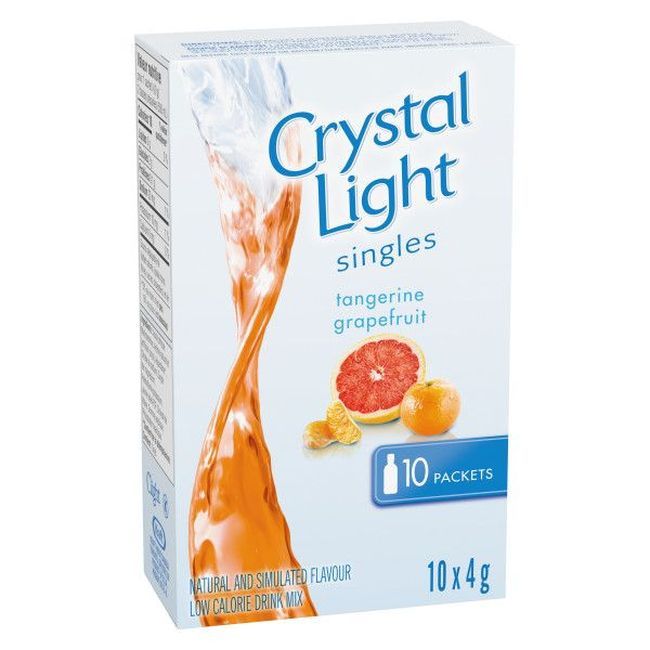 Cristal Leger Tangerine Grapefruit Drink Mix, 40 G -- 12 Per Case