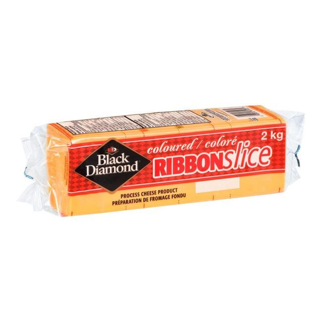 Black Diamond Tranches De Fromage En Ruban Coloré, 2 Kg -- 2 Par Caisse