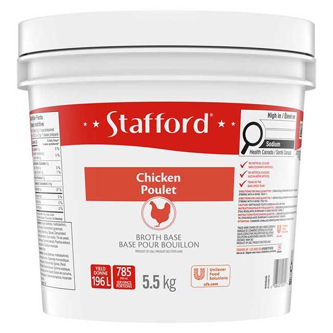 Stafford Blue Label Chicken Bouillon Base, 5.5 Kg