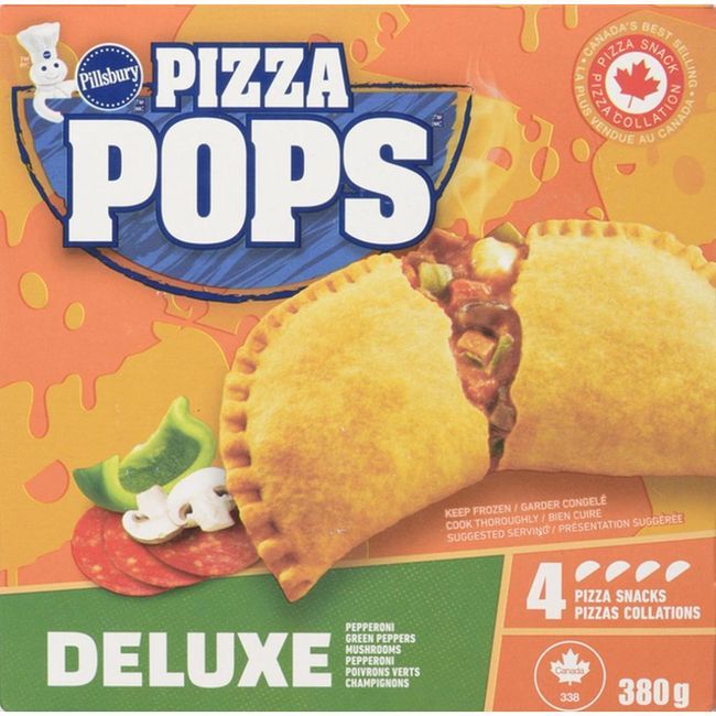 Pillsbury Pizza Pops Toute Garnie, 380 G -- 12 Par Boîte