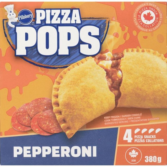Pillsbury Pizza Pops Au Pepperoni, 380 G -- 12 Par Boîte