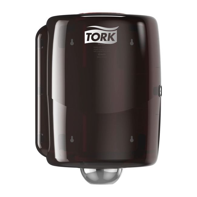 Tork Red/smoke W2 Centerfeed Roll Dispenser, 11.89 X 12.91 X 17.60 In