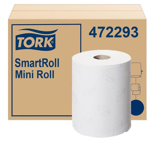 Tork Smartone Mini 2-ply Toilet Paper Roll, 366.2 Ft -- 7440 Per Case