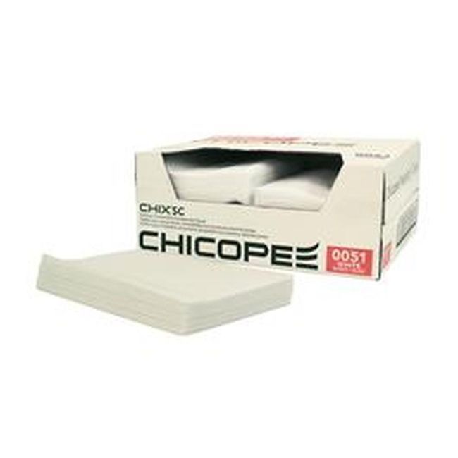 Chicopee Serviette Absorbante Blanche Chix Sc, 13 X 21 Po -- 100 Par Boîte