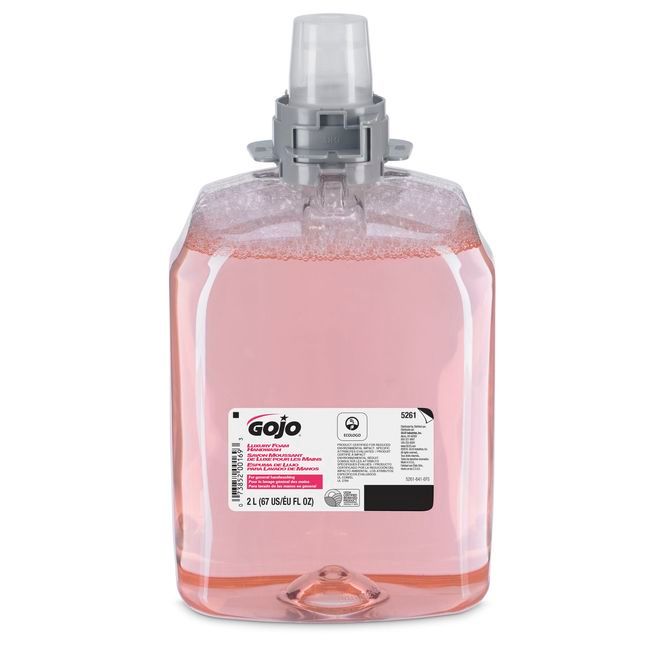 Gojo Luxury Foam Handwash Refill For Fmx-20 Dispenser, 2000 Ml -- 2 Per Case
