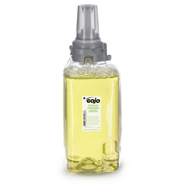 Gojo Citrus Ginger Foam Hand And Showerwash Refill For Adx-12 Dispenser, 1250 Ml -- 3 Per Case