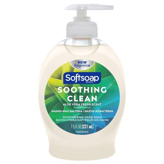 Softsoap Aloe Vera Hand Soap With Pump, 221 Ml -- 6 Per Case