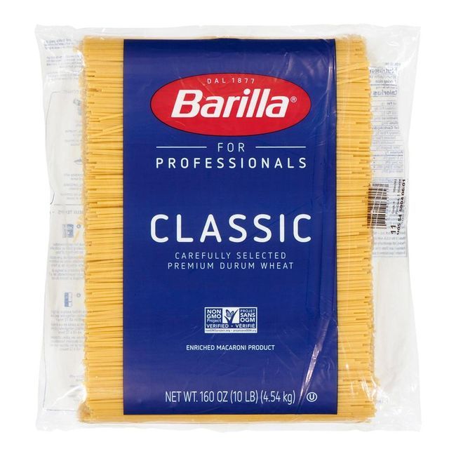 Barilla Pâtes Linguine Numéro 11, 4,54 Kg -- 2 Par Boîte