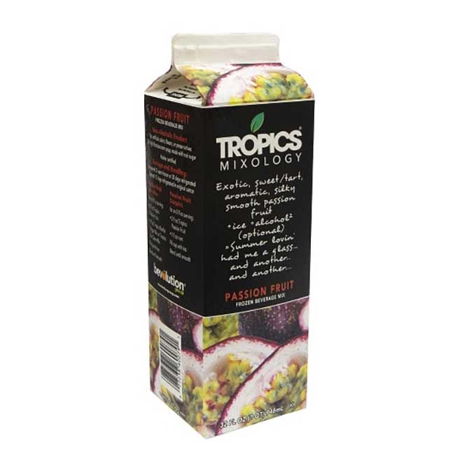 Tropics Mélange Pour Boisson Aux Fruits De La Passion, 940 Ml (32 Oz) -- 12 Par Boîte