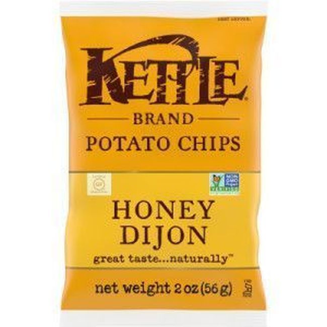 Kettle Chips De Pommes De Terre Au Miel Et À La Moutarde De Dijon, 56 G -- 24 Par Boîte