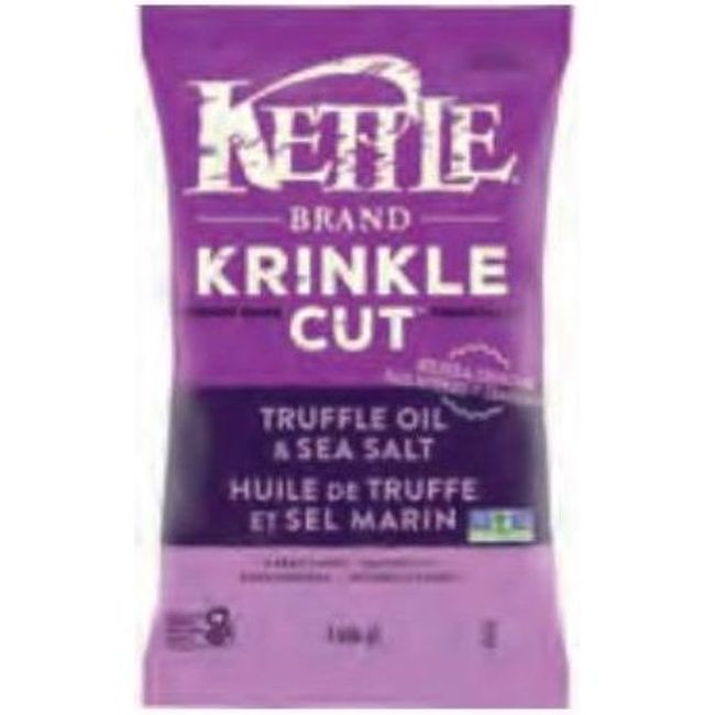 Kettle Chips De Pommes De Terre Au Sel De Mer, 198 G -- 12 Par Boîte