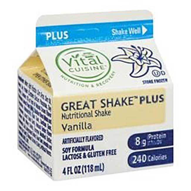 Great Shake Shake Nutritionnel À La Vanille Et Au Soja, 50 Unités