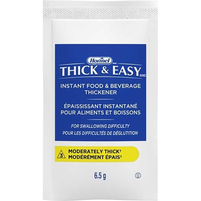 Thick And Easy Instant Food And Beverage Thickener, 6.5 G -- 100 Per Case