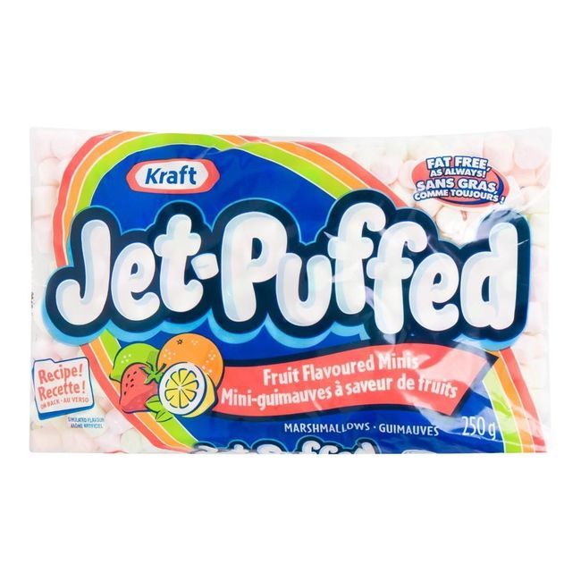 Jet-puffed Fruit Flavored Mini Marshmallows, 250 G -- 12 Per Case