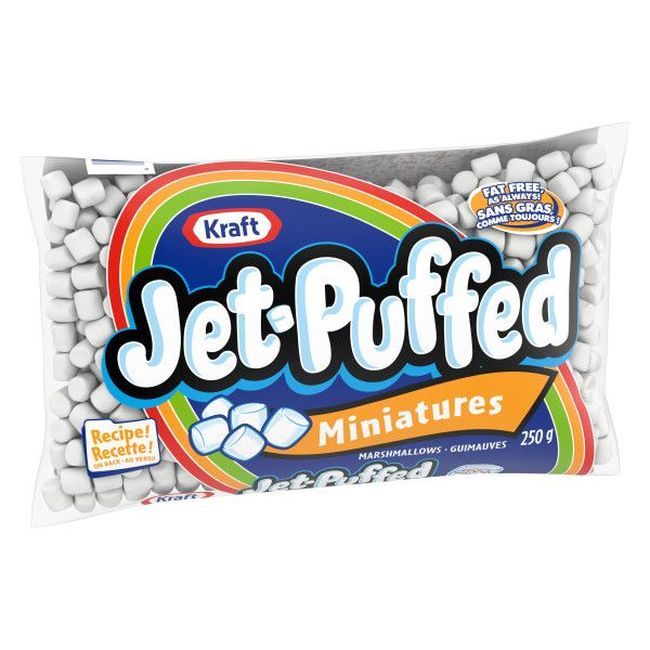 Jet-puffed White Mini Marshmallows, 250 G -- 24 Per Case
