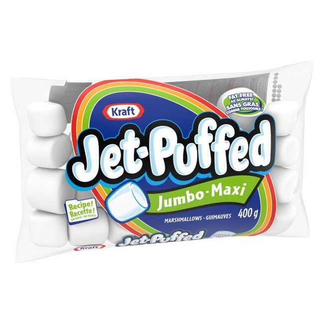 Jet-puffed Jumbo Marshmallows, 400 G -- 12 Per Case