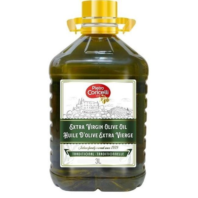 Pietro Coricelli 1939 Huile D'olive Extra Vierge, 3 L -- 4 Par Caisse