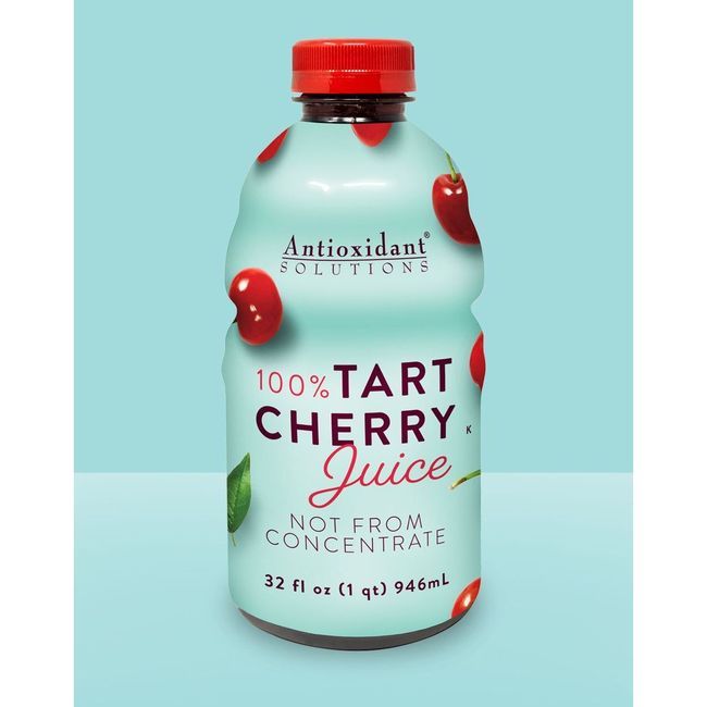 Antioxidant Solutions 100 Percent Tart Cherry Juice, 946 Ml -- 6 Per Case