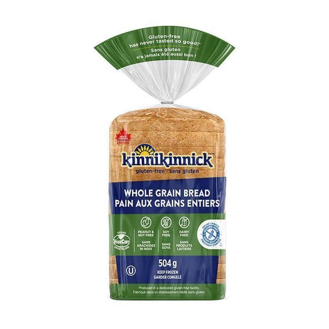 Kinnikinnick Whole Grain Bread, 504 G -- 6 Per Case