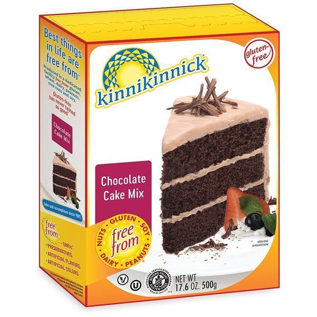 Kinnikinnick Chocolate Cake Mix, 500 G -- 6 Per Case