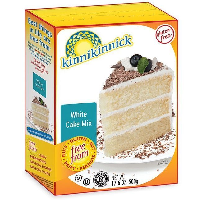 Kinnikinnick White Cake Mix, 500 G -- 6 Per Case