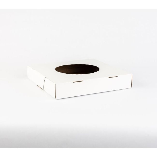 Graphic Packaging Boîte À Tarte En Carton Collé, 10 X 10 X 1,75 Po -- 125 Par Caisse