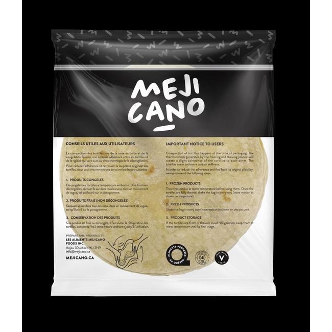 Mejicano Tortillas À La Farine De 10 Pouces, 12 Unités -- 6 Par Boîte