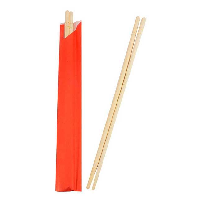 Natural Pick Bamboo Chopsticks In Red Envelope, 9.5 In -- 3000 Per Case