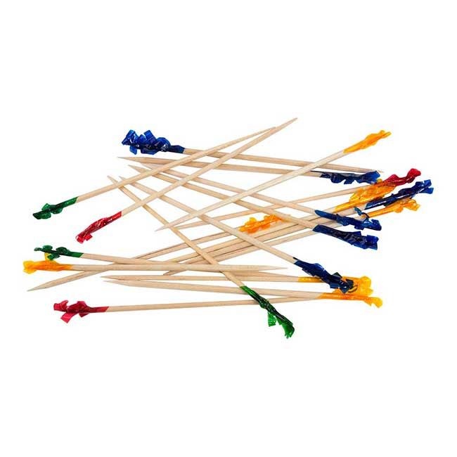 Natural Pick Club Frill Toothpick, 4.5 In -- 10000 Per Case