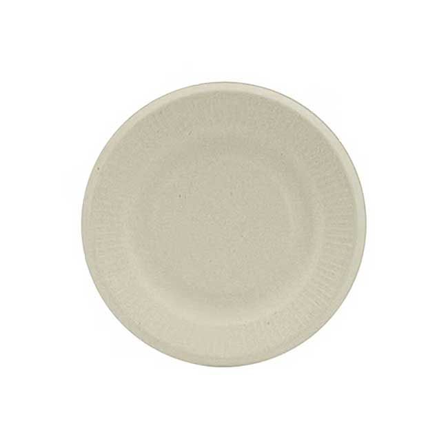 Plant2earth No Pfas Added Sugarcane Blended Fluted-rim Plate, 6 In -- 500 Per Case