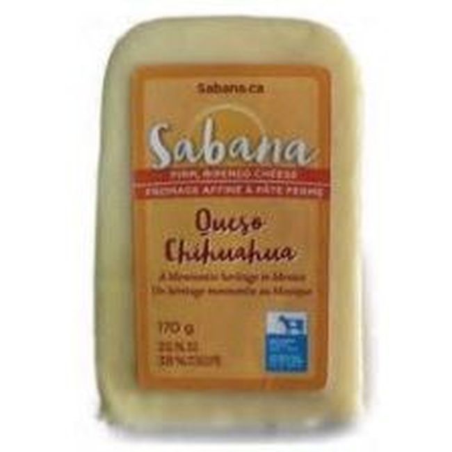 Sabana Queso Chihuahua Firm Ripened Cheese, 170 G -- 12 Per Case