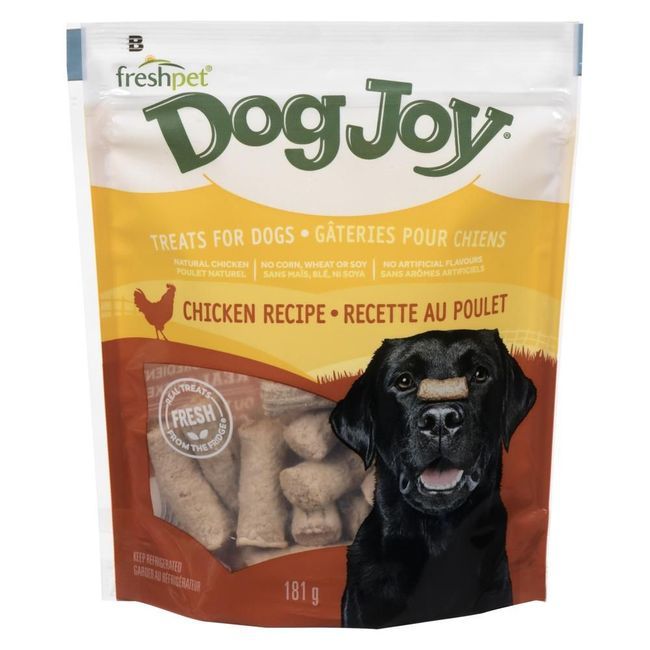 Freshpet Dog Joy Chicken Recipe Dog Treats, 181 G -- 6 Per Case