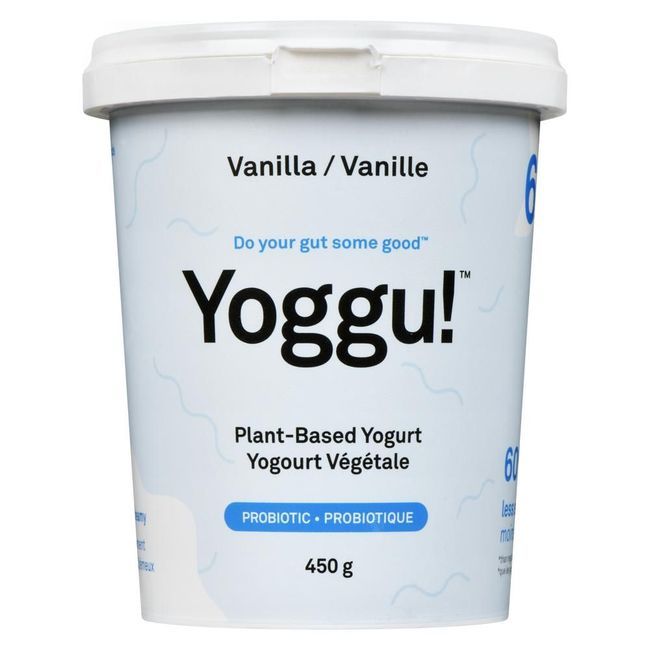 Yoggu Yaourt Végétal À La Vanille, 450 G -- 6 Par Boîte
