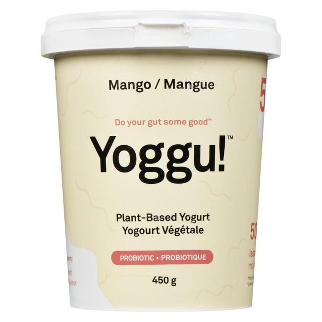 Yoggu Yaourt Végétal À La Mangue, 450 G -- 6 Par Boîte