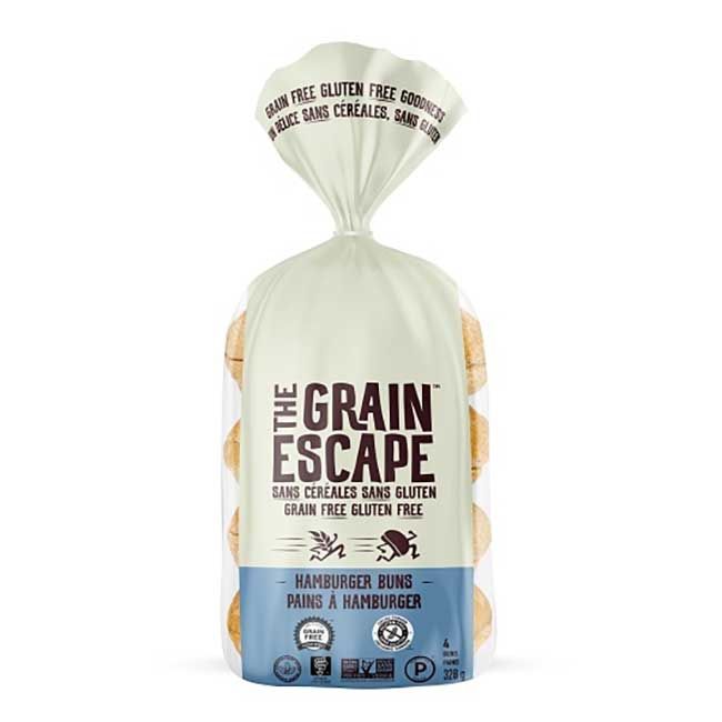 The Grain Escape Grain Free Gluten Free Hamburger Buns, 328 G -- 6 Per Case