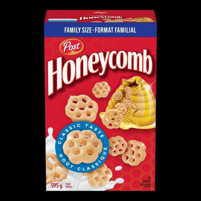 Post Céréales Honeycomb - Format Familial, 525 G -- 10 Par Boîte